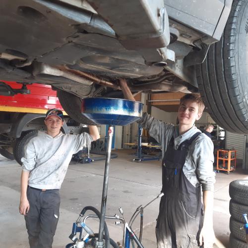 Schnuppertage beim Mechaniker