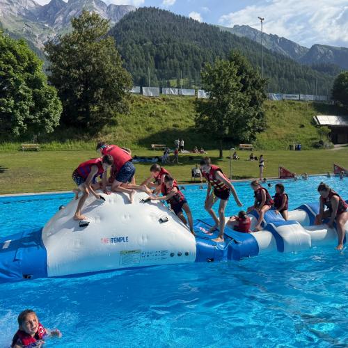 Im Wasser