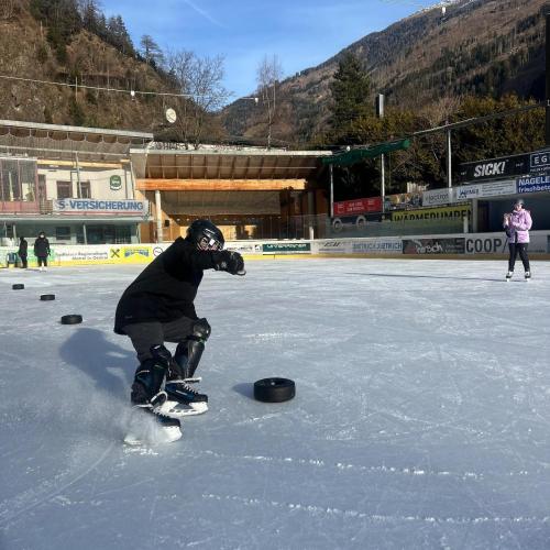 Eislaufen in Huben