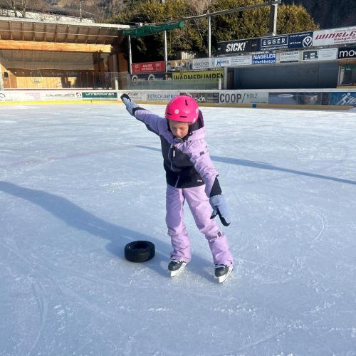 Eislaufen in Huben