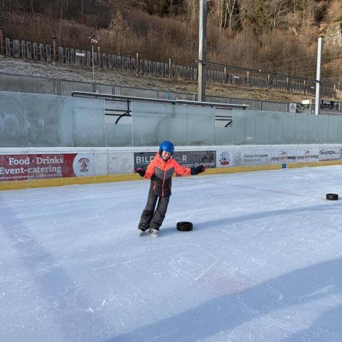 Eislaufen in Huben