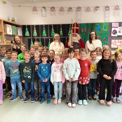 VS 1 und 2 mit dem Nikolaus