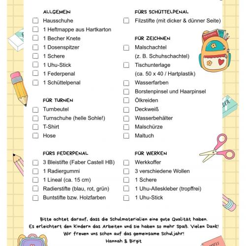 Materialliste