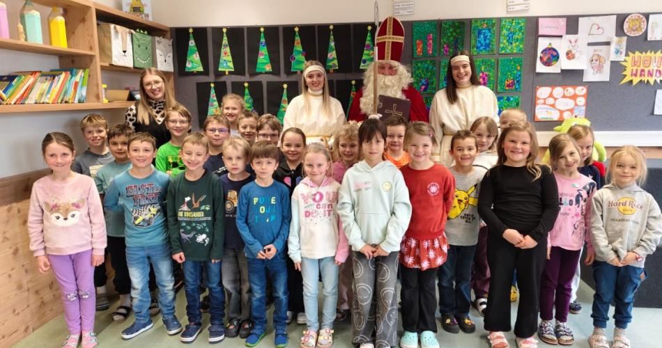 VS 1 und 2 mit dem Nikolaus